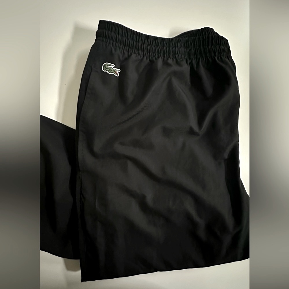 LACOSTE SPORT TENNIS TRACK PANT - Black Size 4XL / FR 9